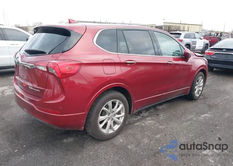 2020 Buick Envision Fwd Preferred from USA, damaged, VIN LRBFXBSAXLD015964
